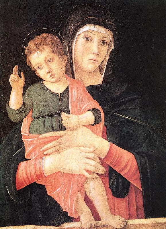 BELLINI, Giovanni Madonna with Child Blessing 25 Norge oil painting art